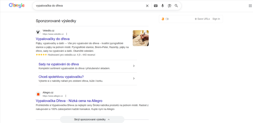 Výsledky PPC kampaní Veledilo